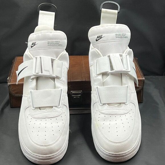 Nike Air Force 1 Utility 'White Black' (2018) - Picture 3 of 8